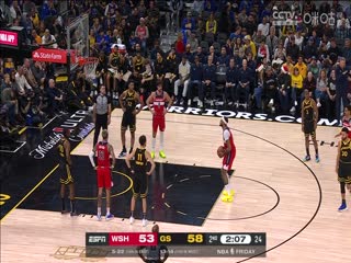 NBA常规赛 奇才VS勇士 20231223